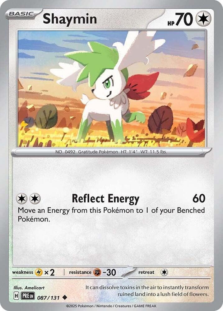 Shaymin (087/131) [Scarlet & Violet: Prismatic Evolutions] | Exor Games Dartmouth