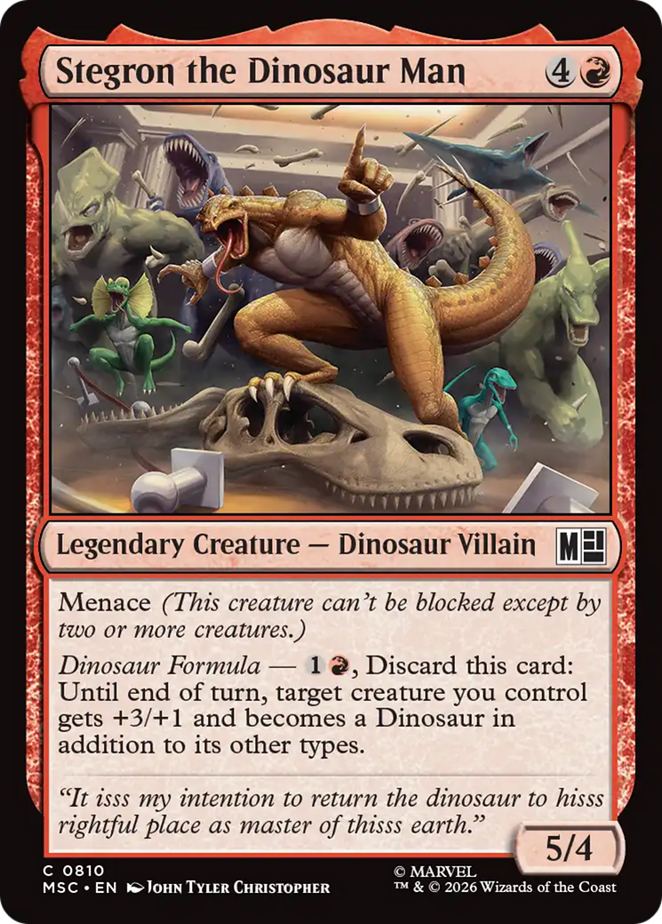 Stegron the Dinosaur Man [Marvel Super Heroes Commander] | Exor Games Dartmouth