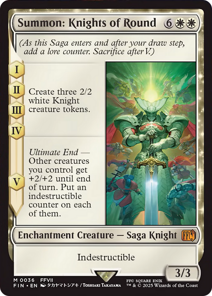 Summon: Knights of Round [FINAL FANTASY] | Exor Games Dartmouth