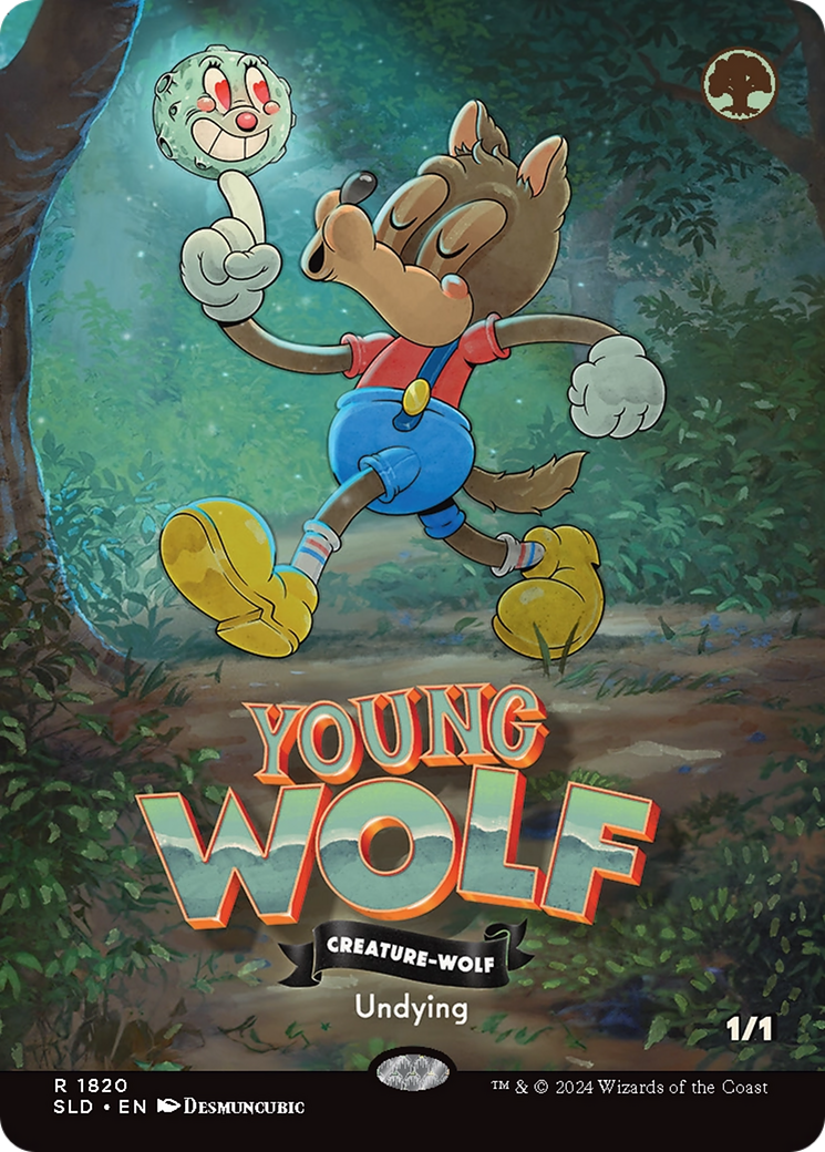 Young Wolf (Rainbow Foil) [Secret Lair Drop Series] | Exor Games Dartmouth