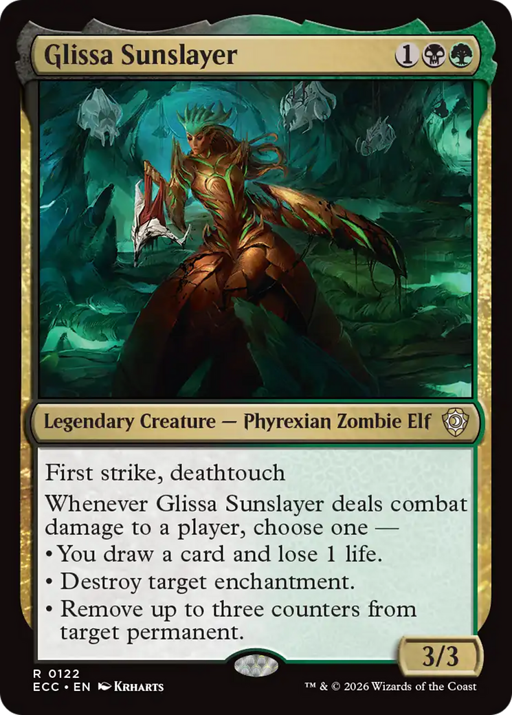 Glissa Sunslayer [Lorwyn Eclipsed Commander] | Exor Games Dartmouth