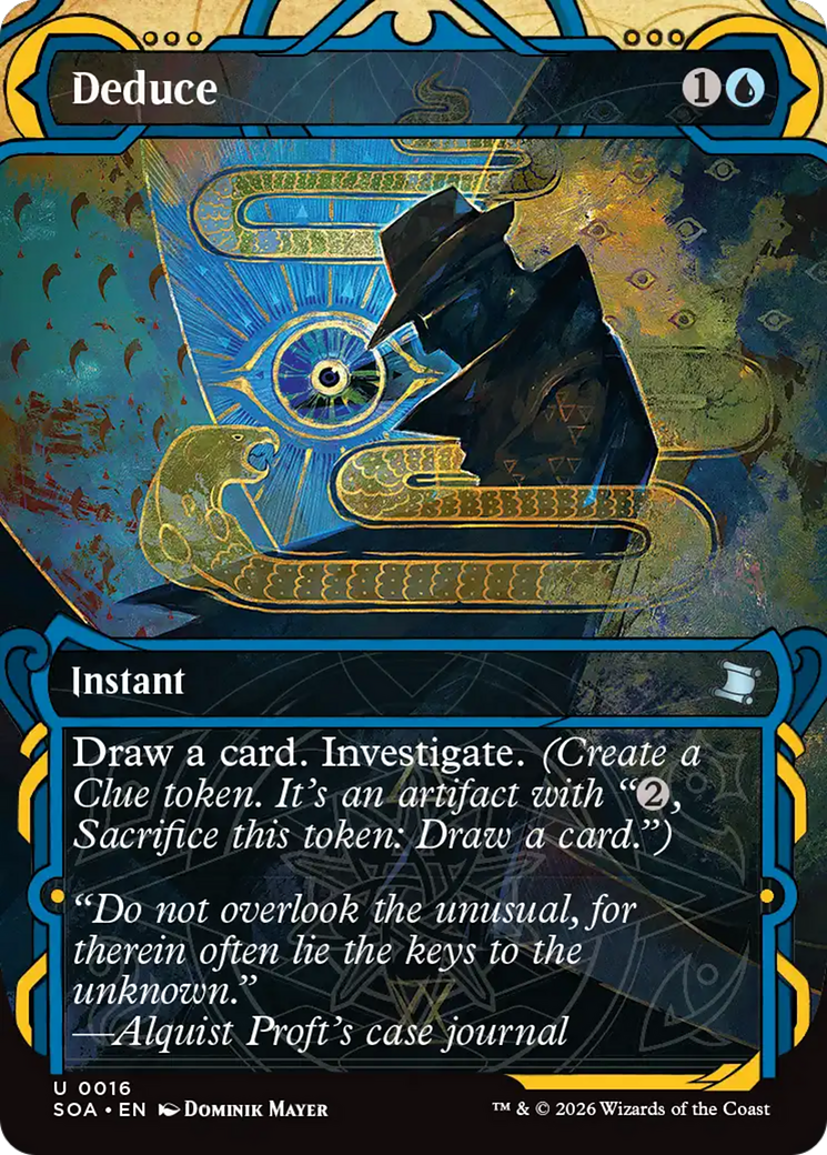 Deduce [Secrets of Strixhaven: Mystical Archive] | Exor Games Dartmouth