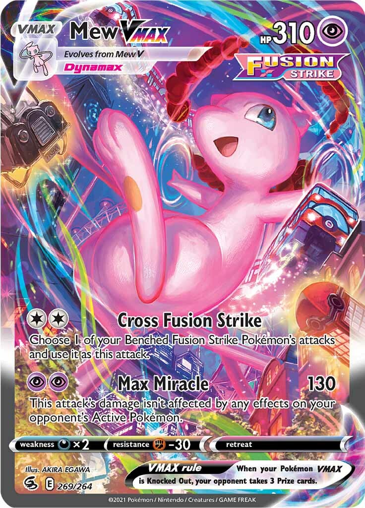 Mew VMAX (269/264) [Sword & Shield: Fusion Strike] | Exor Games Dartmouth