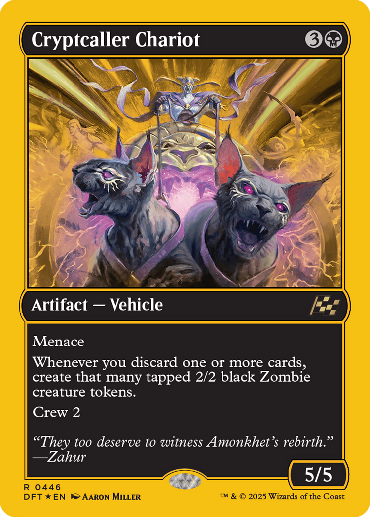 Cryptcaller Chariot (First-Place Foil) [Aetherdrift] | Exor Games Dartmouth