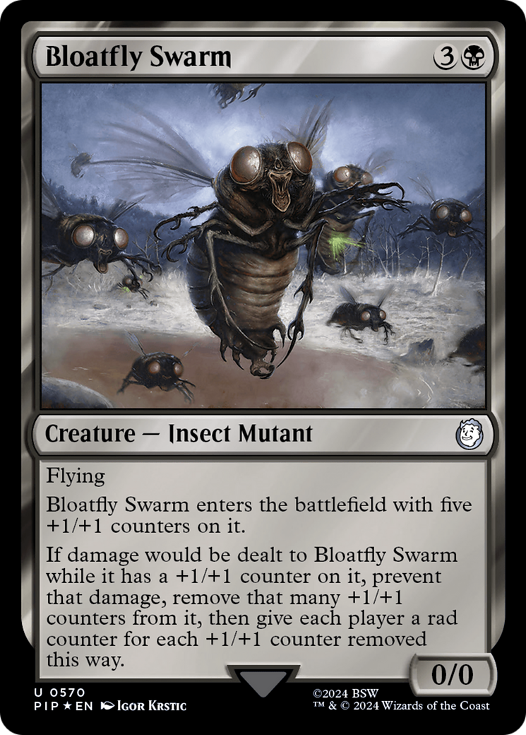 Bloatfly Swarm (Surge Foil) [Fallout] | Exor Games Dartmouth