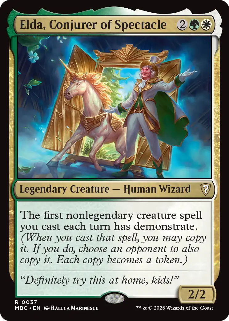 Elda, Conjurer of Spectacle [Mystery Booster: Commander Edition] | Exor Games Dartmouth