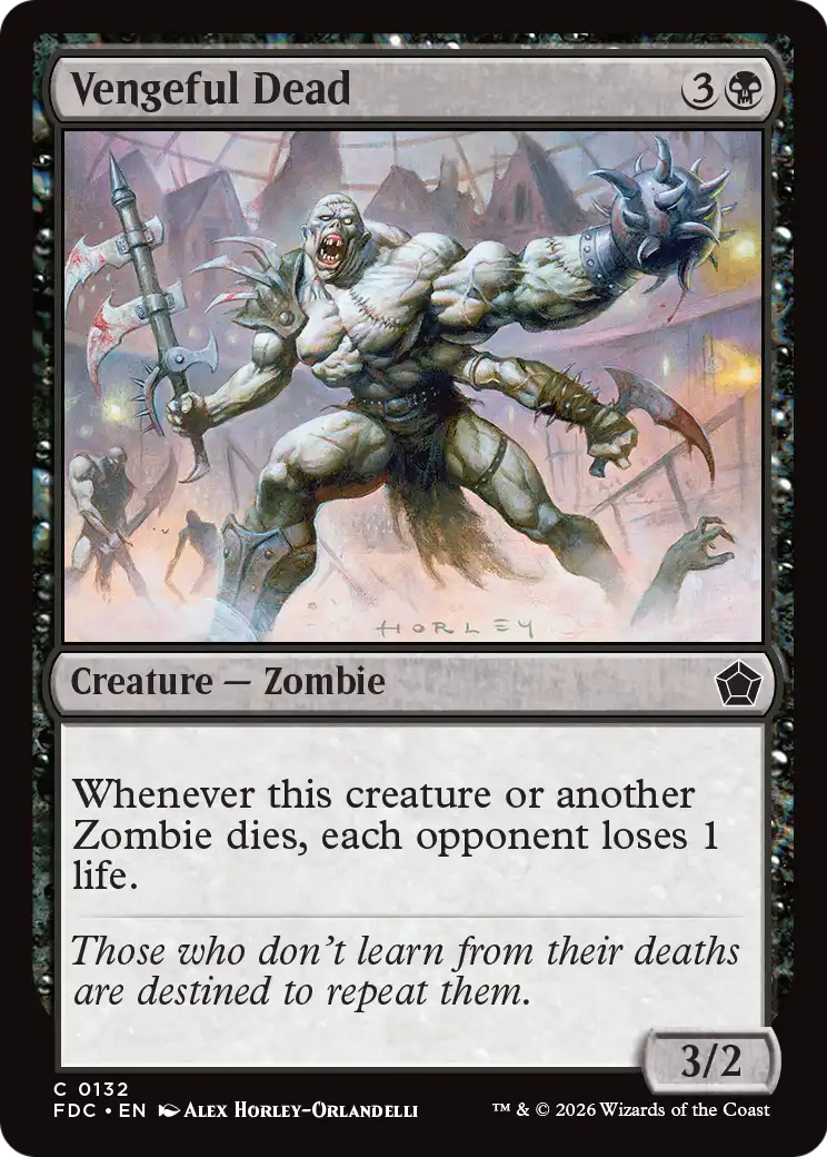 Vengeful Dead [Foundations Commander] | Exor Games Dartmouth
