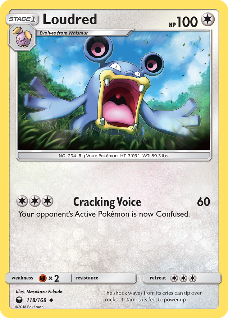 Loudred (118/168) [Sun & Moon: Celestial Storm] | Exor Games Dartmouth