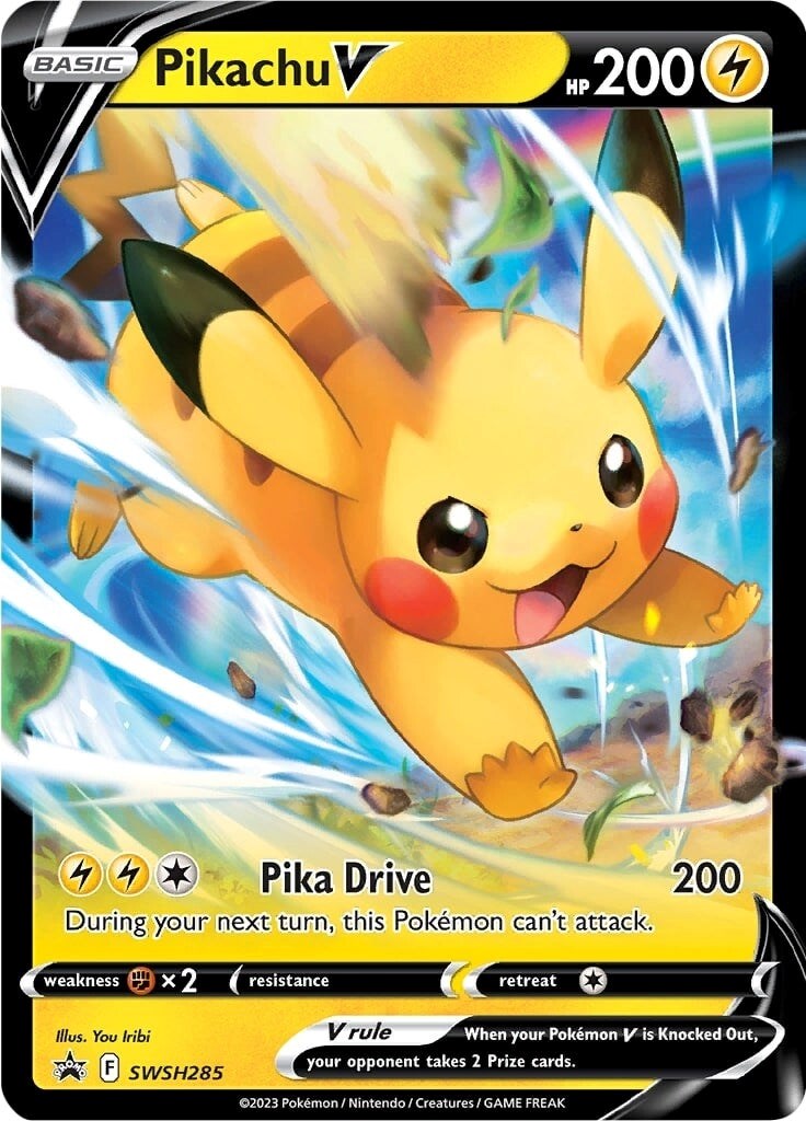 Pikachu V (SWSH285) [Sword & Shield: Black Star Promos] | Exor Games Dartmouth