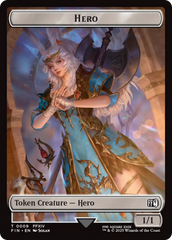 Hero (0009) // Elemental Double-Sided Token [FINAL FANTASY Tokens] | Exor Games Dartmouth