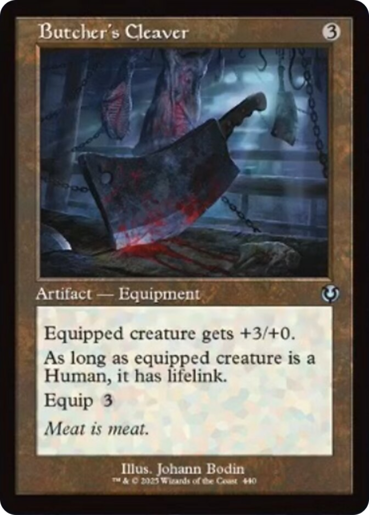 Butcher's Cleaver (Retro Frame) [Innistrad Remastered] | Exor Games Dartmouth