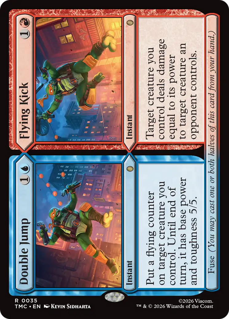 Double Jump // Flying Kick [Teenage Mutant Ninja Turtles Commander] | Exor Games Dartmouth
