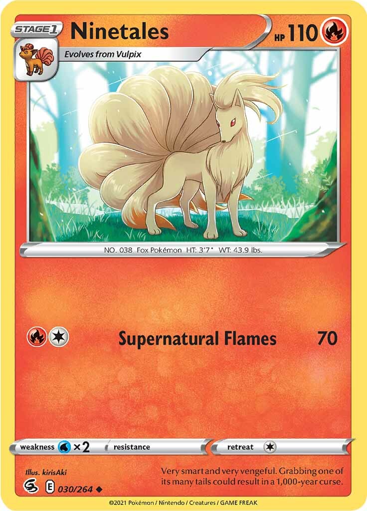 Ninetales (030/264) [Sword & Shield: Fusion Strike] | Exor Games Dartmouth