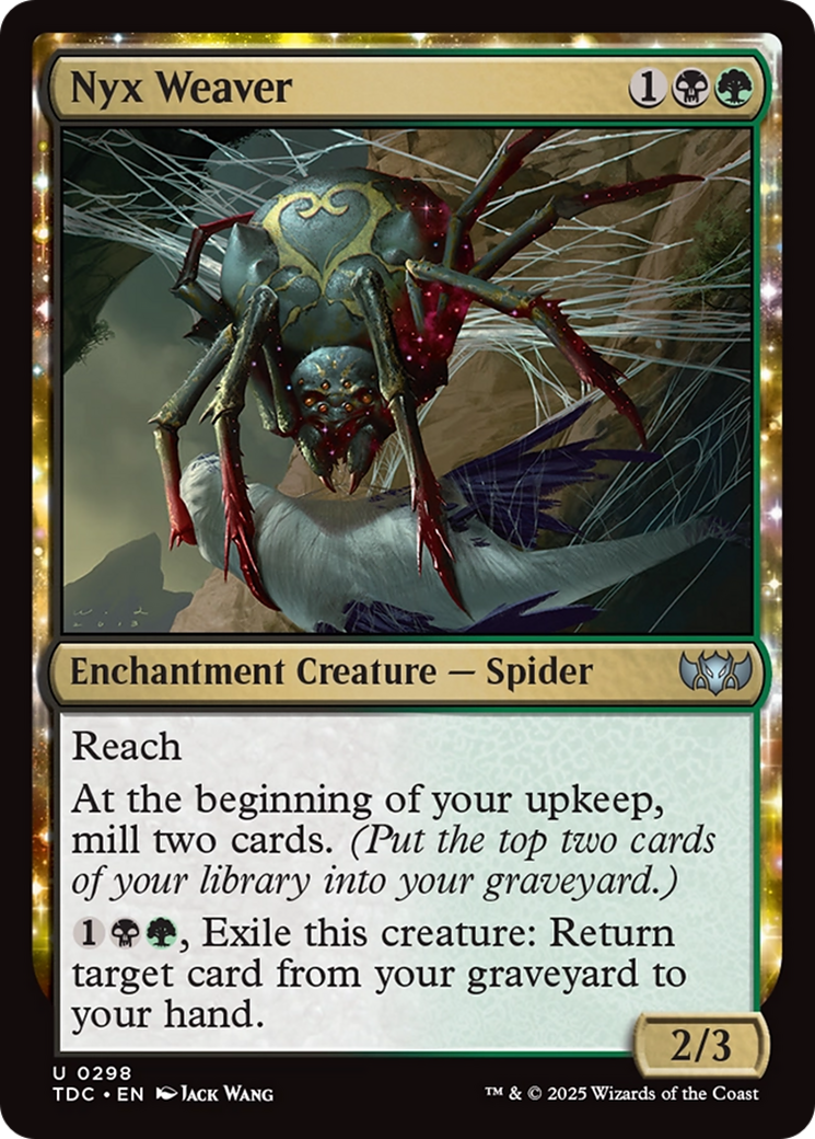 Nyx Weaver [Tarkir: Dragonstorm Commander] | Exor Games Dartmouth