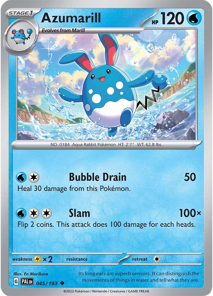 Azumarill (045/193) [Scarlet & Violet: Paldea Evolved] | Exor Games Dartmouth