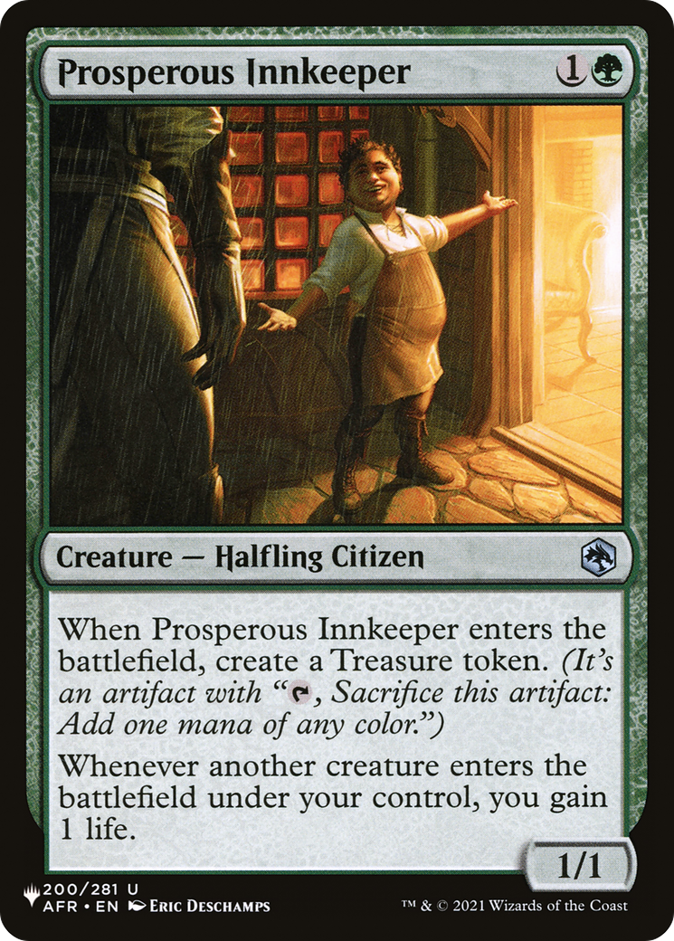 Prosperous Innkeeper [The List Reprints] | Exor Games Dartmouth