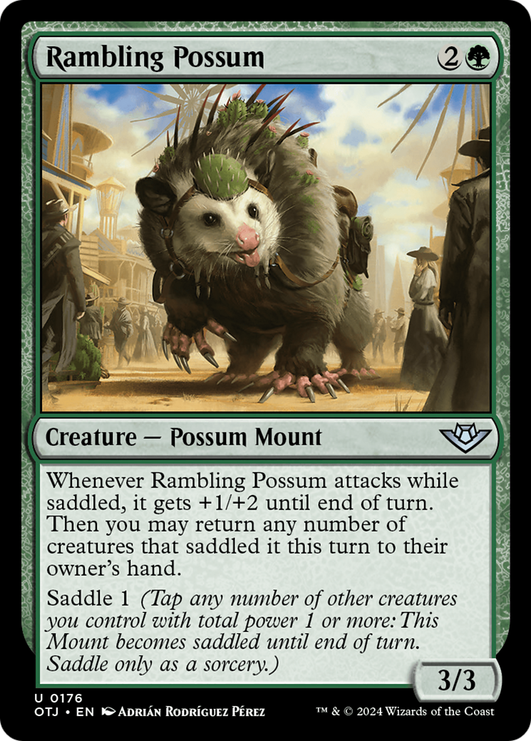 Rambling Possum [Outlaws of Thunder Junction] | Exor Games Dartmouth