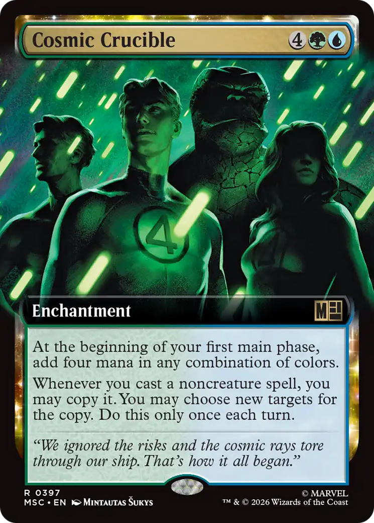Cosmic Crucible (Extended Art) [Marvel Super Heroes Commander] | Exor Games Dartmouth