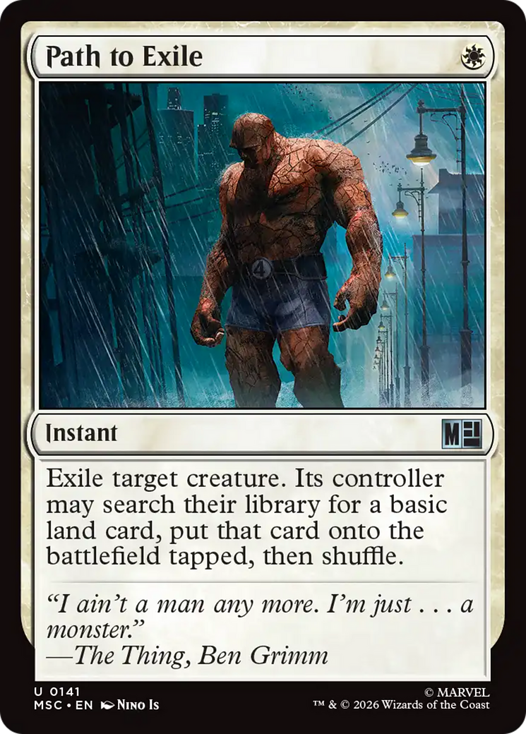Path to Exile (Surge Foil) [Marvel Super Heroes Commander] | Exor Games Dartmouth