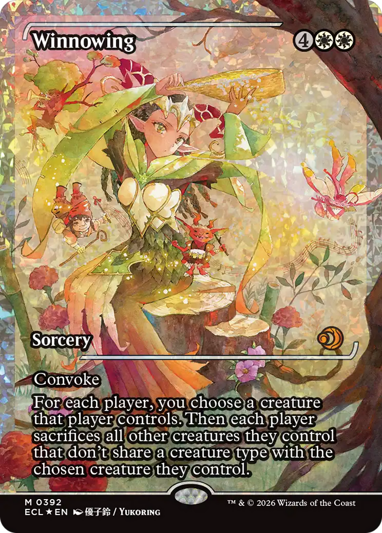 Winnowing (Showcase) (Fracture Foil) [Lorwyn Eclipsed] | Exor Games Dartmouth