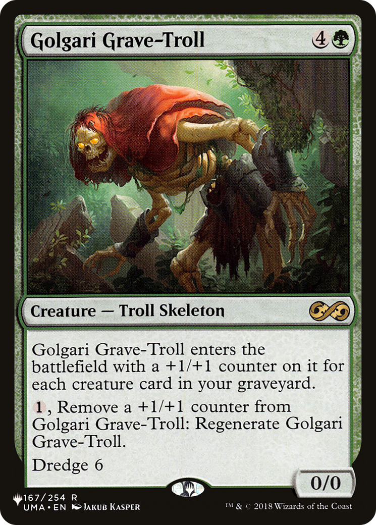 Golgari Grave-Troll [The List Reprints] | Exor Games Dartmouth