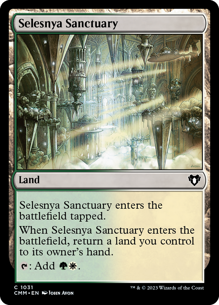 Selesnya Sanctuary [Commander Masters] | Exor Games Dartmouth
