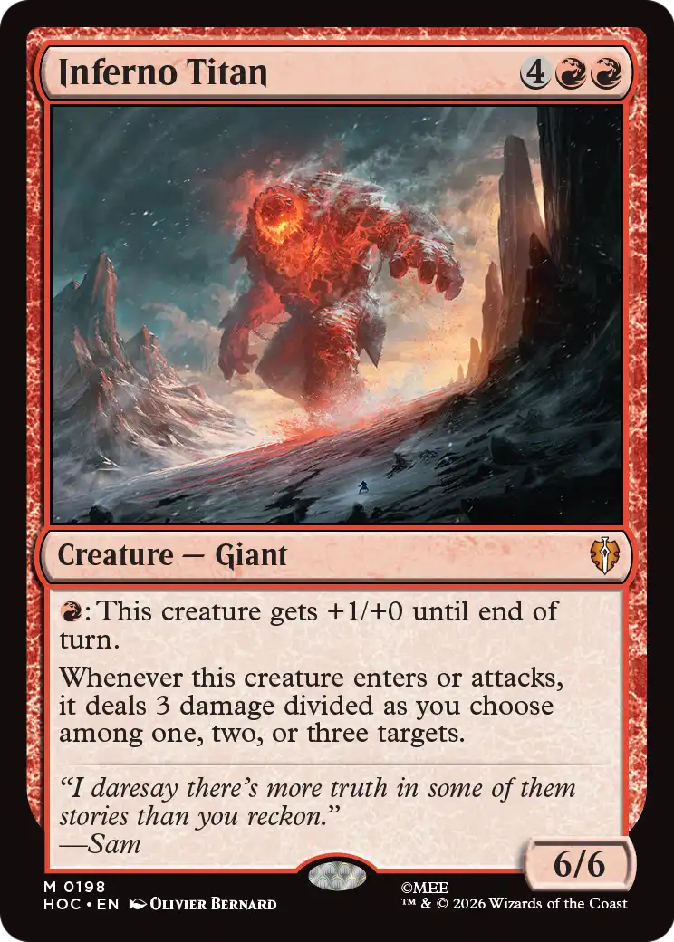Inferno Titan [The Hobbit: Eternal-Legal] | Exor Games Dartmouth