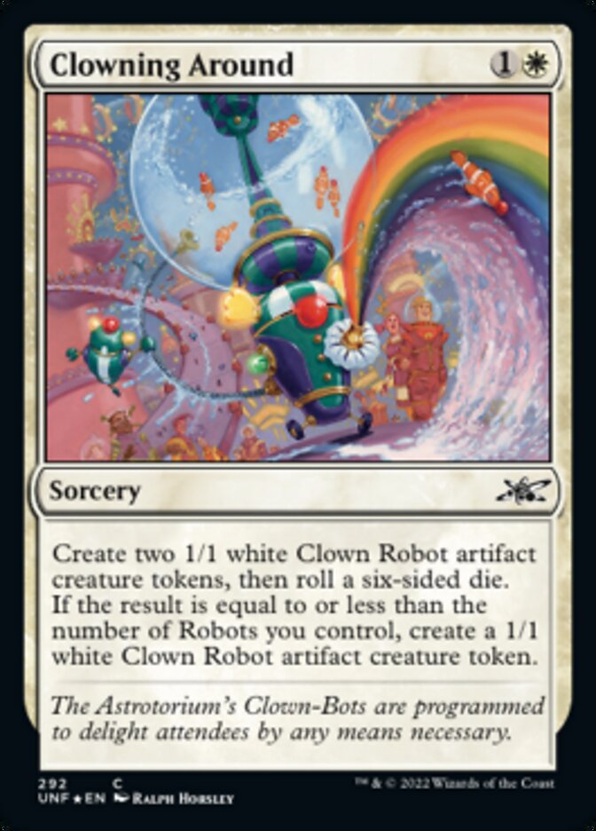 Clowning Around (Galaxy Foil) [Unfinity] | Exor Games Dartmouth