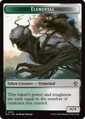 Copy // Elemental (0010) Double-Sided Token [Lorwyn Eclipsed Tokens] | Exor Games Dartmouth