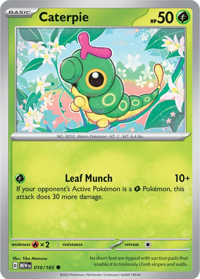 Caterpie (010/165) [Scarlet & Violet: 151] | Exor Games Dartmouth