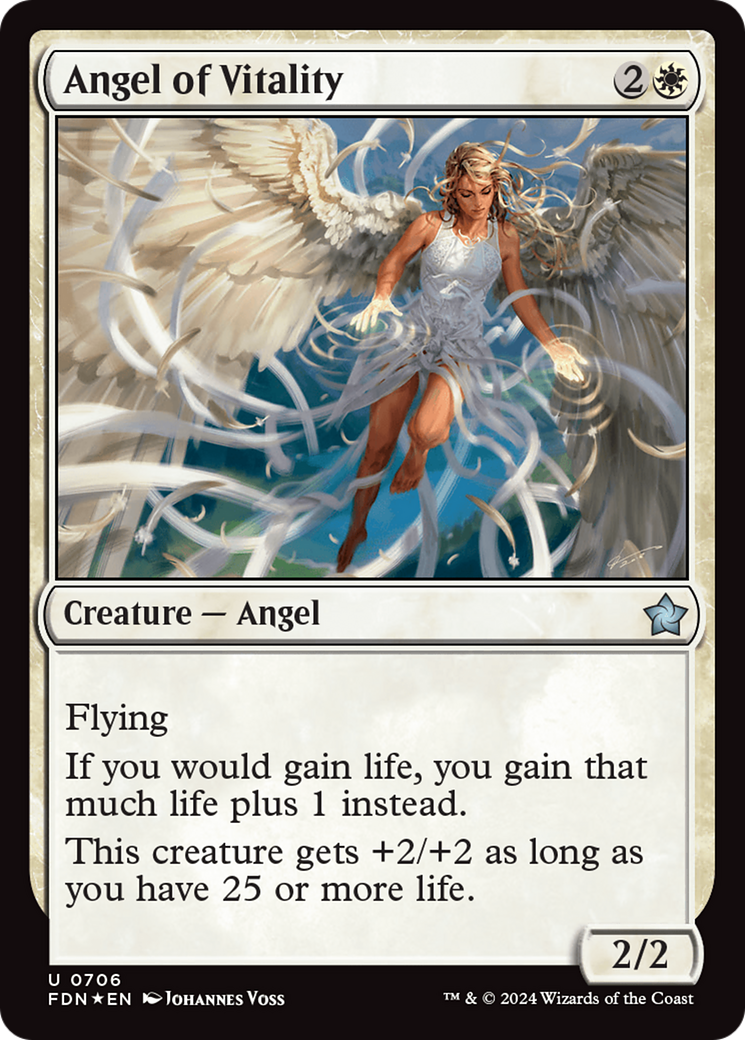 Angel of Vitality [Foundations] | Exor Games Dartmouth