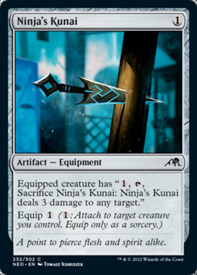 Ninja's Kunai [Kamigawa: Neon Dynasty] | Exor Games Dartmouth