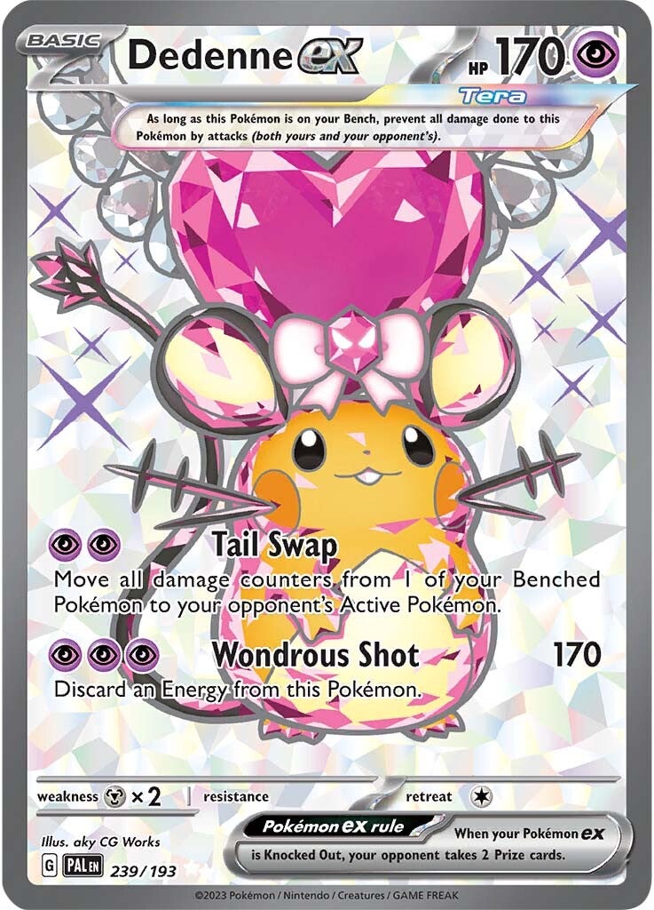 Dedenne ex (239/193) [Scarlet & Violet: Paldea Evolved] | Exor Games Dartmouth