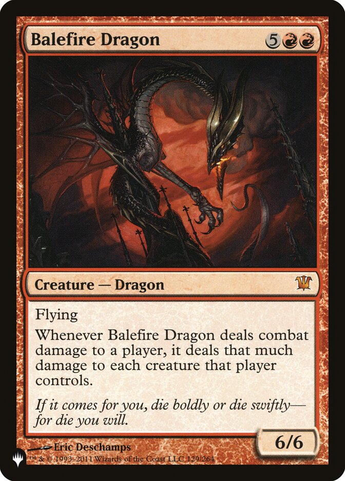 Balefire Dragon [The List] | Exor Games Dartmouth