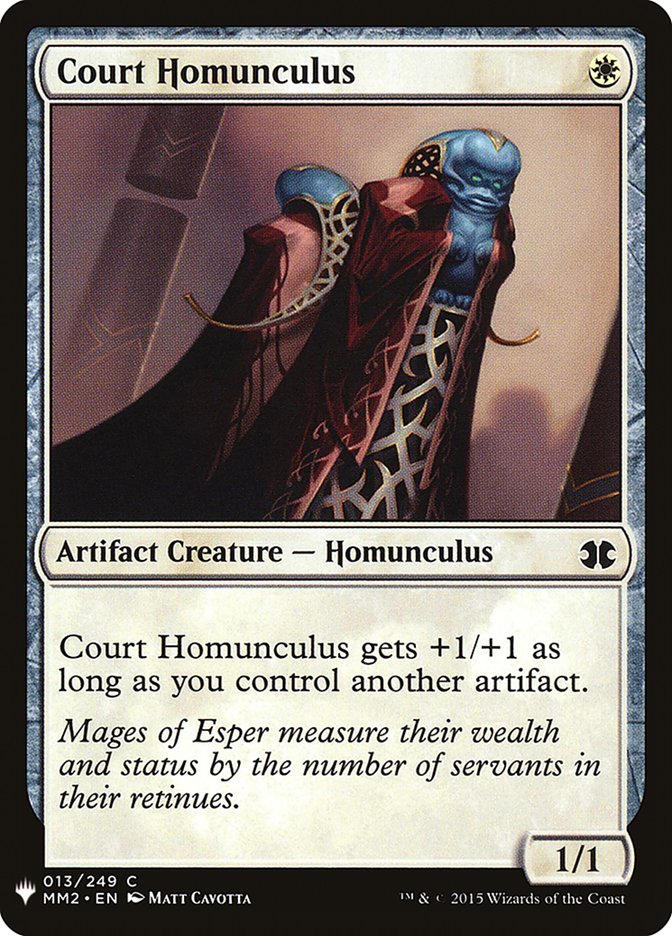 Court Homunculus [Mystery Booster] | Exor Games Dartmouth