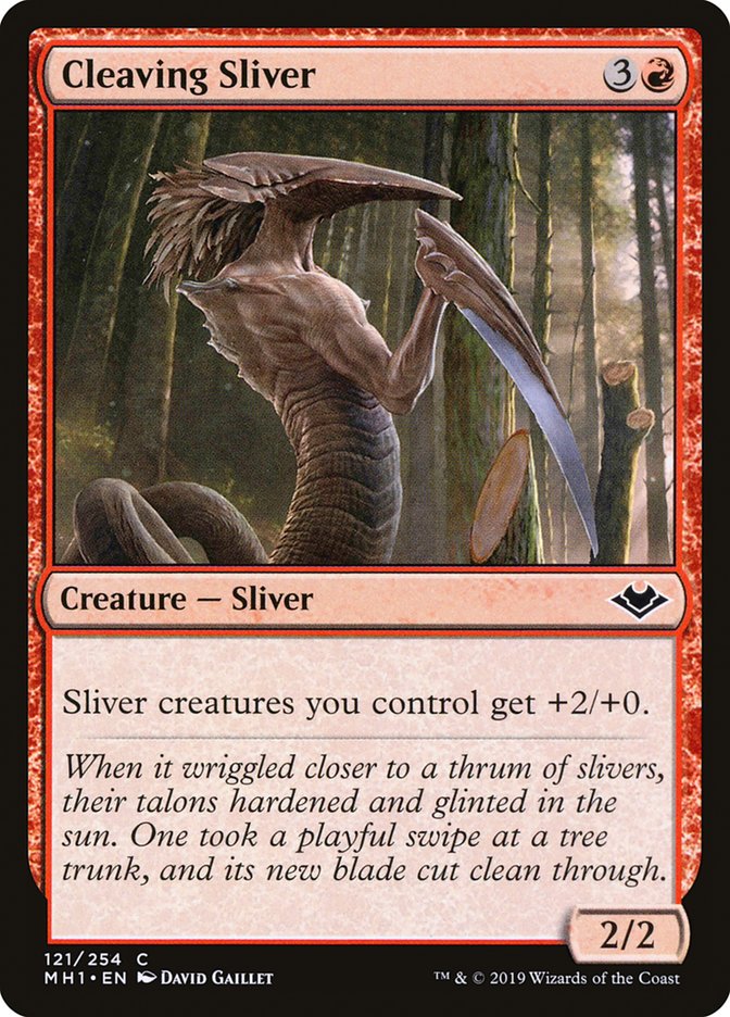 Cleaving Sliver [Modern Horizons] | Exor Games Dartmouth