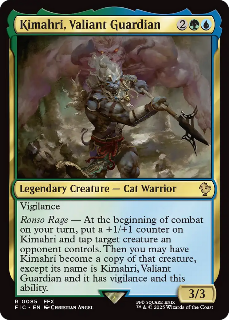 Kimahri, Valiant Guardian [FINAL FANTASY Commander] | Exor Games Dartmouth