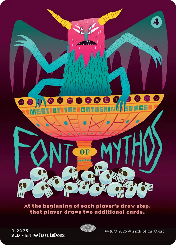 Font of Mythos (Rainbow Foil) [Secret Lair Drop Series] | Exor Games Dartmouth