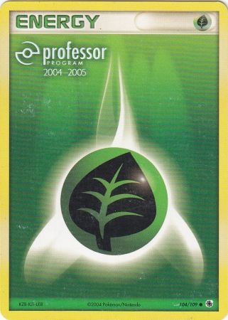 Grass Energy (104/109) (2004 2005) [Professor Program Promos] | Exor Games Dartmouth