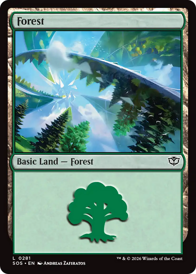 Forest (0281) [Secrets of Strixhaven] | Exor Games Dartmouth