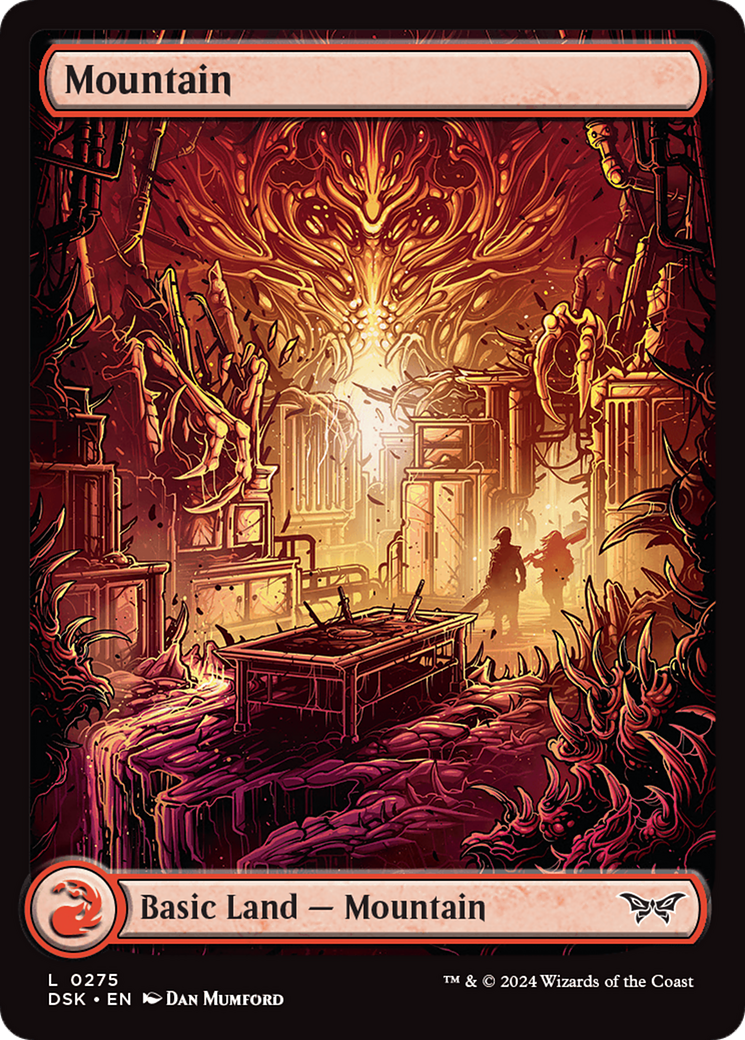 Mountain (275) - Full Art [Duskmourn: House of Horror] | Exor Games Dartmouth