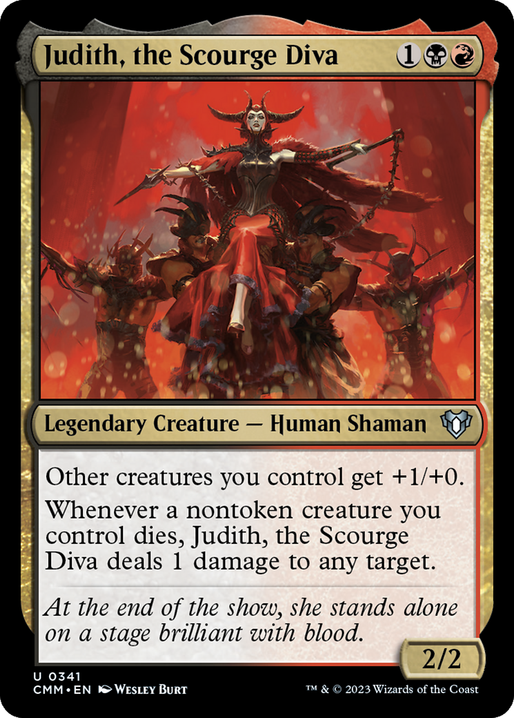 Judith, the Scourge Diva [Commander Masters] | Exor Games Dartmouth