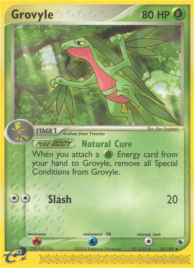 Grovyle (32/109) [EX: Ruby & Sapphire] | Exor Games Dartmouth