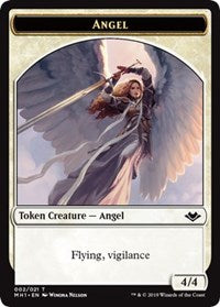 Angel (002) // Zombie (007) Double-Sided Token [Modern Horizons Tokens] | Exor Games Dartmouth