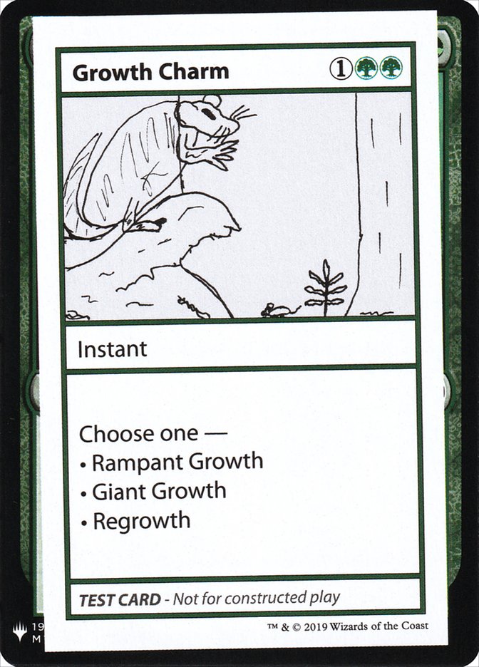 Growth Charm [Mystery Booster Playtest Cards] | Exor Games Dartmouth