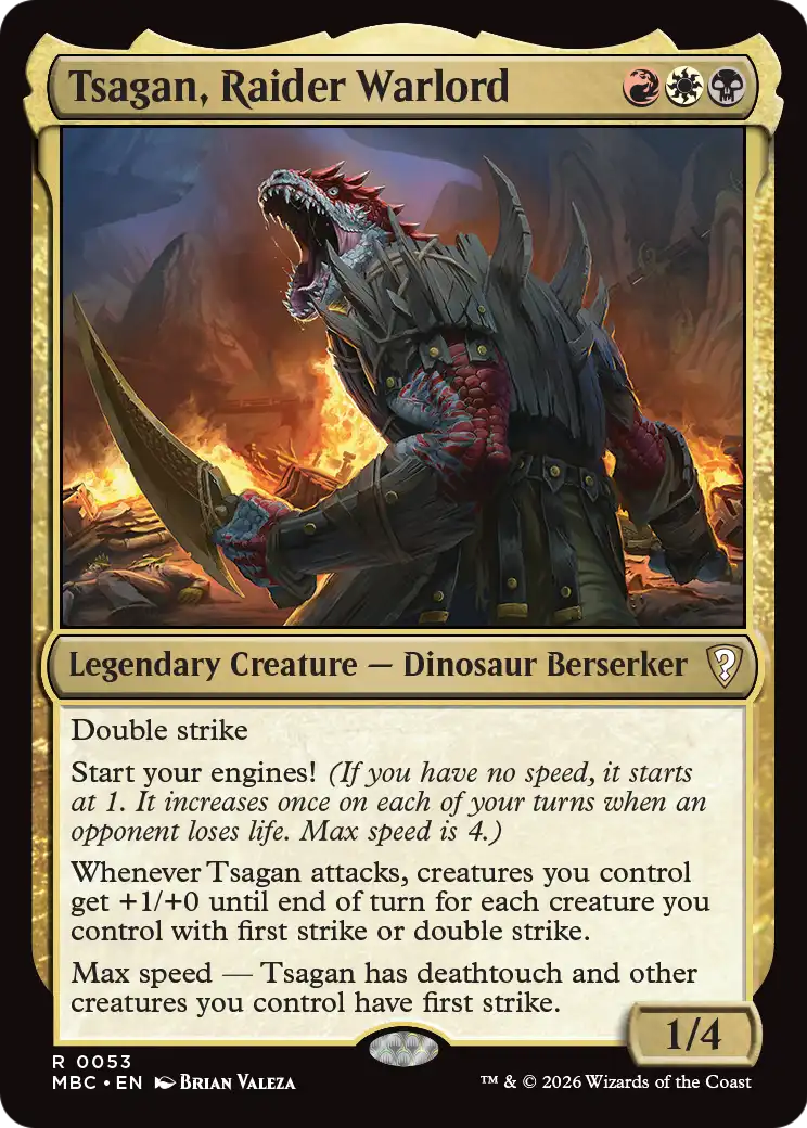 Tsagan, Raider Warlord [Mystery Booster: Commander Edition] | Exor Games Dartmouth