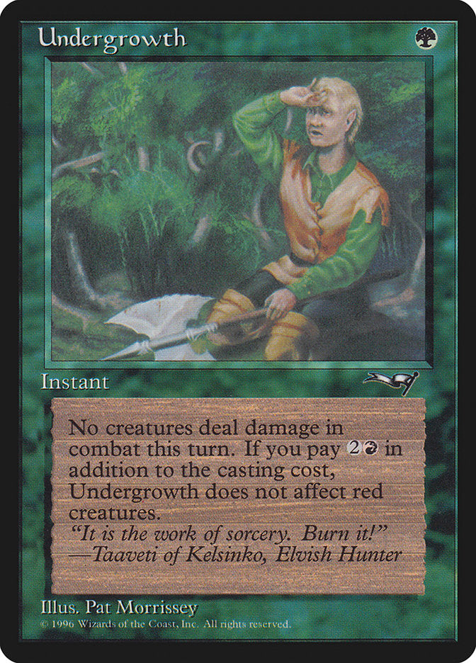 Undergrowth (Wiping Brow) [Alliances] | Exor Games Dartmouth