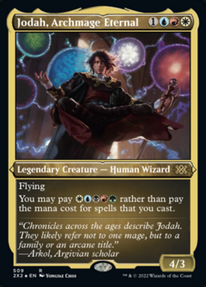 Jodah, Archmage Eternal (Foil Etched) [Double Masters 2022] | Exor Games Dartmouth