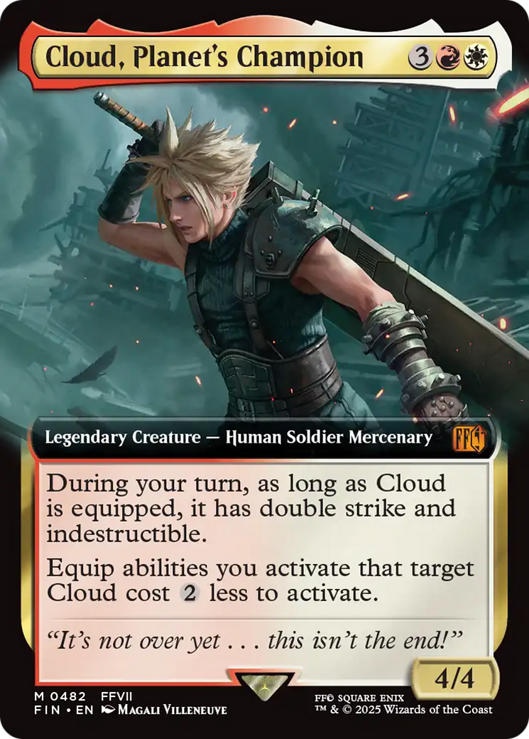 Cloud, Planet's Champion (Extended Art) [FINAL FANTASY] | Exor Games Dartmouth