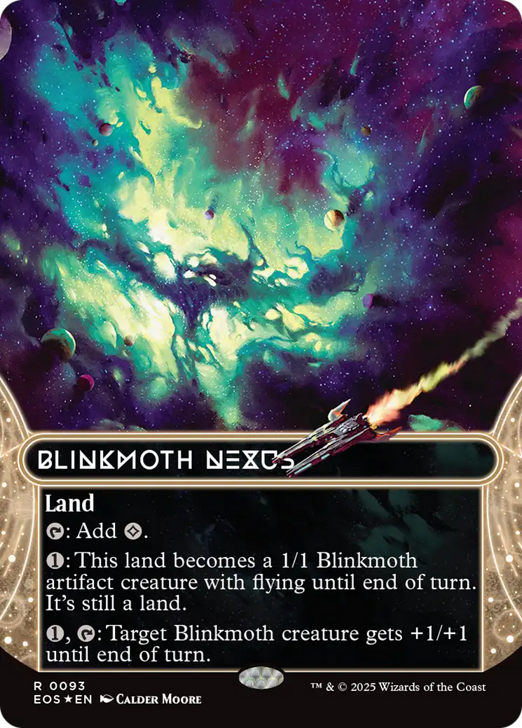 Blinkmoth Nexus (0093) (Borderless) (Galaxy Foil) [Edge of Eternities: Stellar Sights] | Exor Games Dartmouth